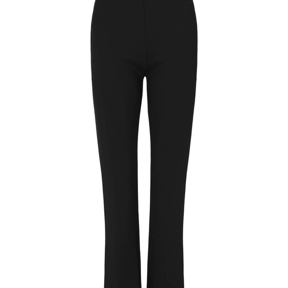 Iro virgin wool Achille ankle work pants French Size 34 black - Picture 4 of 8